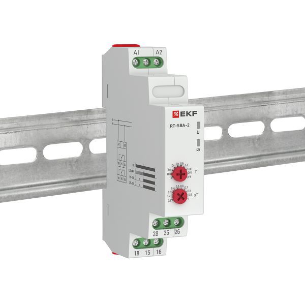 Реле времени RT-SBA-2 (задержка времени включ.) EKF PROxima (rt-sba-2)