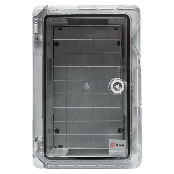 Бокс пластиковый с монтажной платой прозр. дверь 300х200х130 мм IP65 EKF PROxima (PBT65MP001)