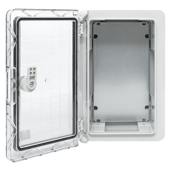 Бокс пластиковый с монтажной платой прозр. дверь 300х200х130 мм IP65 EKF PROxima (PBT65MP001)