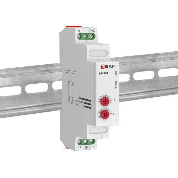 Реле времени RT-SBA (задержка времени включ.) 12-240В (rt-sba-12-240)
