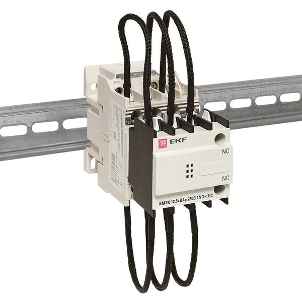 Контактор для конденсатора КМЭК 12.5квар 230В 1NО+1NC PROxima (ctrk-s-25-12,5-230)