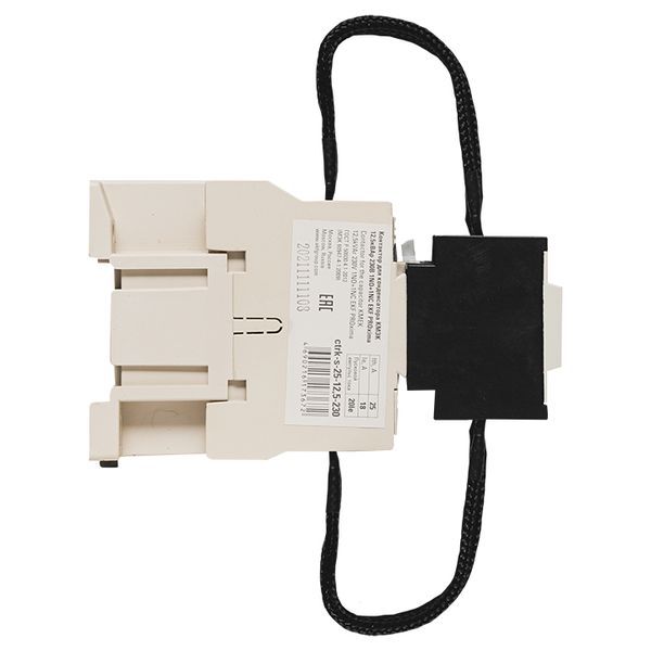 Контактор для конденсатора КМЭК 12.5квар 230В 1NО+1NC PROxima (ctrk-s-25-12,5-230)