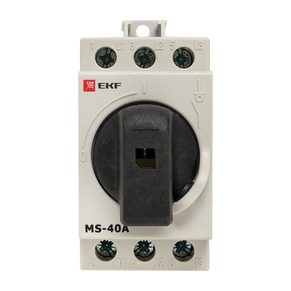 Рубильник модульный MS-40A 3P на DIN-рейку PROxima (ms-40d)