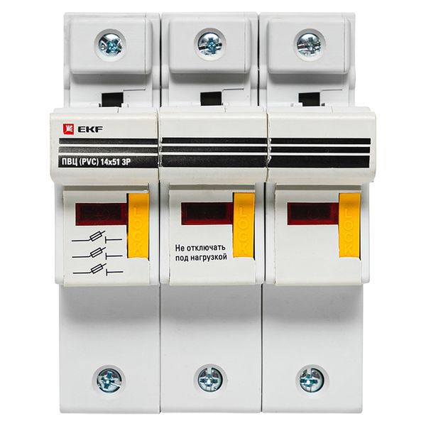 Предохранитель-разъединитель для ПВЦ 14x51 3P(индикация) (pr-14-51-3)