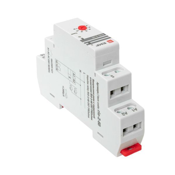 Импульсное реле с задержкой отключения RIO-2-60 (30-60 мин) EKF PROxima (rio-2-60)