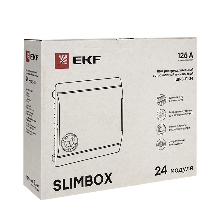 Щит распред. встраиваемый ЩРВ-П-24 slimBox IP 41 EKF PROxima (sb-v-24)