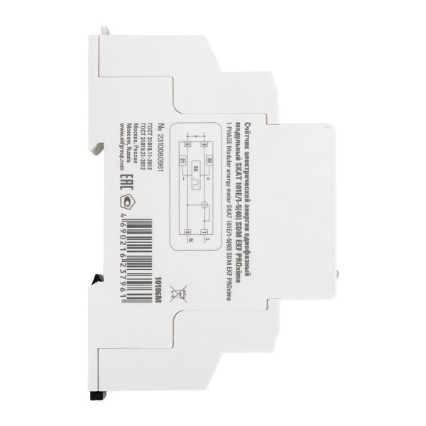 Счетчик электрической энергии модульный SKAT 101Э/1 - 5(40) Ш Р M EKF (10106M)