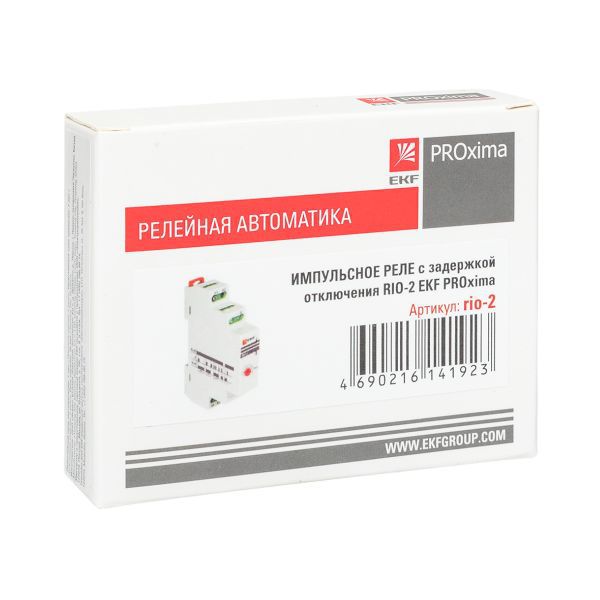 Импульсное реле с задержкой отключения RIO-2 EKF PROxima (rio-2)