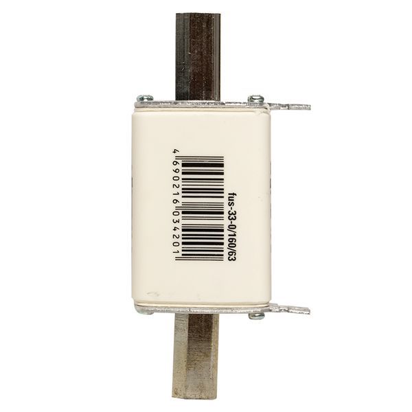 Вставка плавкая ППН-33 160/63А габарит 0 EKF fus-33-0/160/63