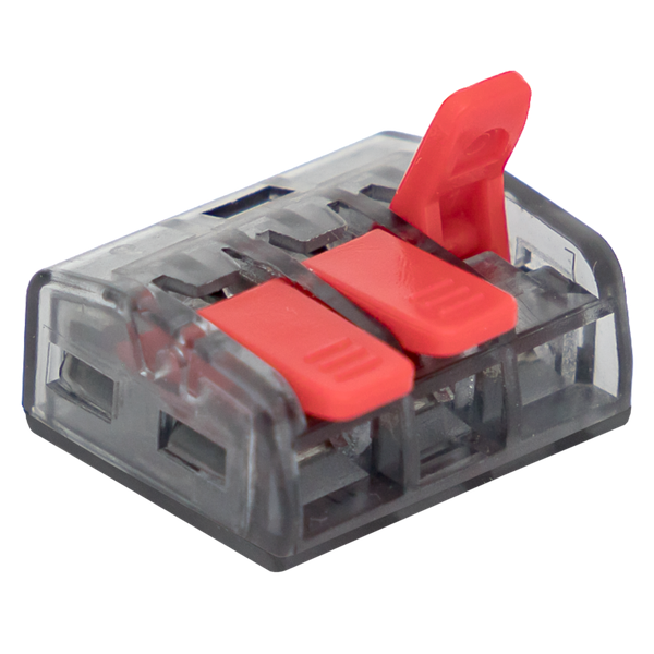 Клемма строительно-монтажная СМК 221-413 3-проводная 0.2-4.0кв.мм (уп.100шт) PROxima EKF plc-smk-221-413