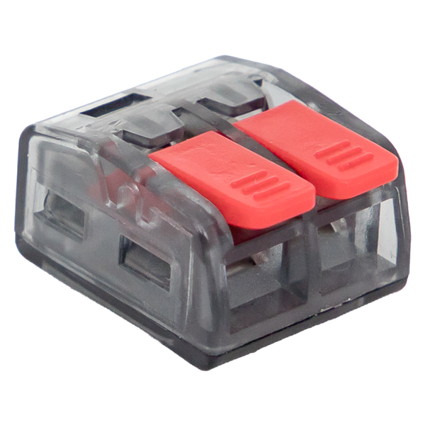 Клемма строительно-монтажная СМК 221-412 2-проводная 0.2-4.0кв.мм (уп.100шт) PROxima EKF plc-smk-221-412