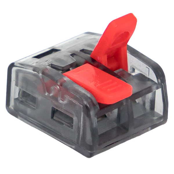 Клемма строительно-монтажная СМК 221-412 2-проводная 0.2-4.0кв.мм (уп.100шт) PROxima EKF plc-smk-221-412