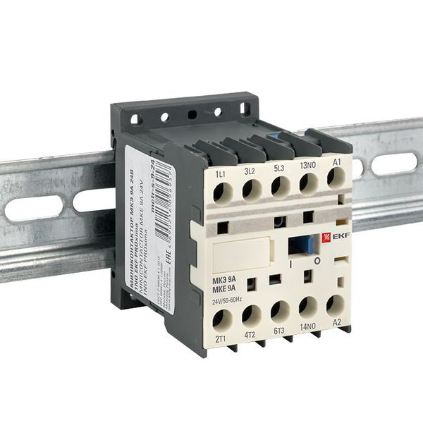 Миниконтактор МКЭ 9А 24В 1NO PROxima EKF Mctr-s-9-24