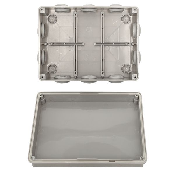 Коробка распаячная КМР-050-042 пылевлагозащ. 190х140х70 10 мембранных вводов уплот. шнур PROxima EKF plc-kmr-050-042