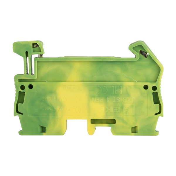 Колодка клеммная JXB-ST-4 земля самозажимная PROxima EKF plc-jxb-st-4-pen