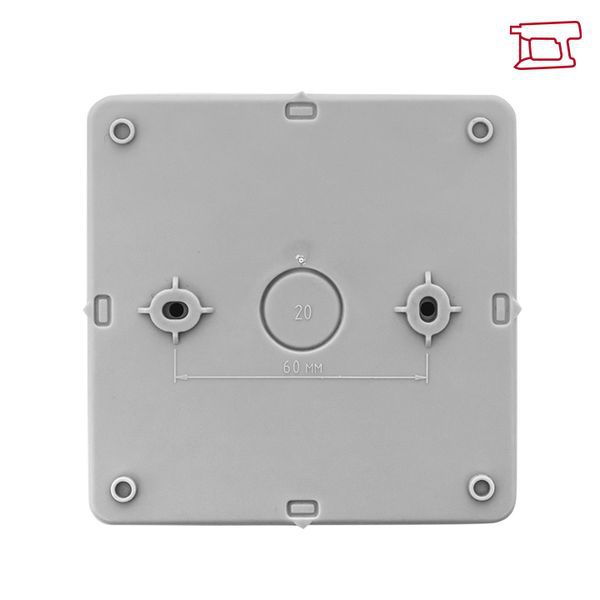 Коробка распаячная КМР-030-034 пылевлагозащ. 100х100х55 без мембранных вводов PROxima EKF plc-kmr-030-034