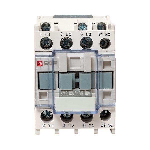 Контактор КМЭ малогабаритный 18А 110В 1NC PROxima EKF ctr-s-18-110-nc