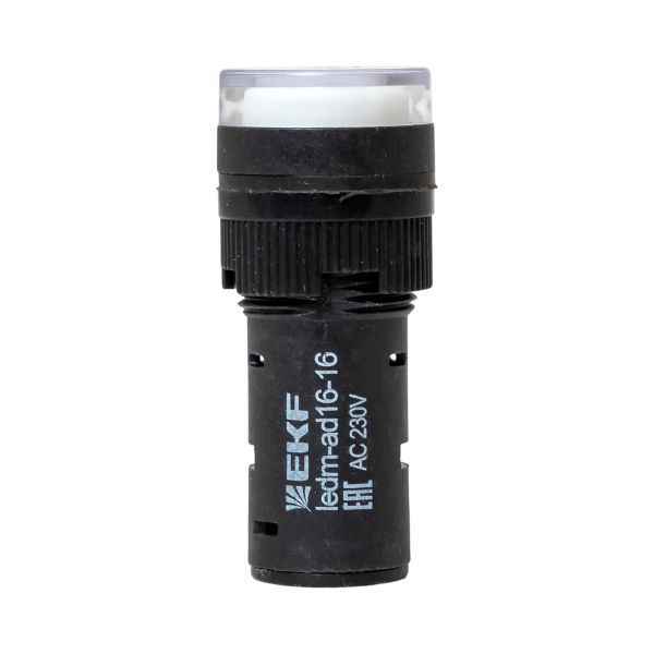 Матрица светодиодная AD16-16HS бел. 230В AC PROxima EKF ledm-ad16-16-w