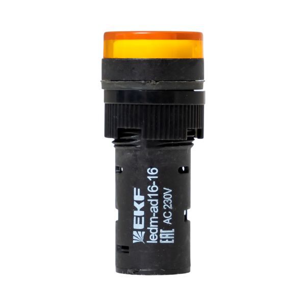 Матрица светодиодная AD16-16HS желт. 230В AC PROxima EKF ledm-ad16-16-y