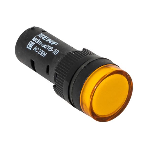 Матрица светодиодная AD16-16HS желт. 230В AC PROxima EKF ledm-ad16-16-y