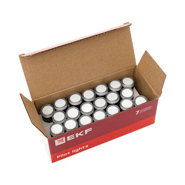 Матрица светодиодная AD16-16HS 24В AC (16мм) бел. EKF ledm-ad16-24-w