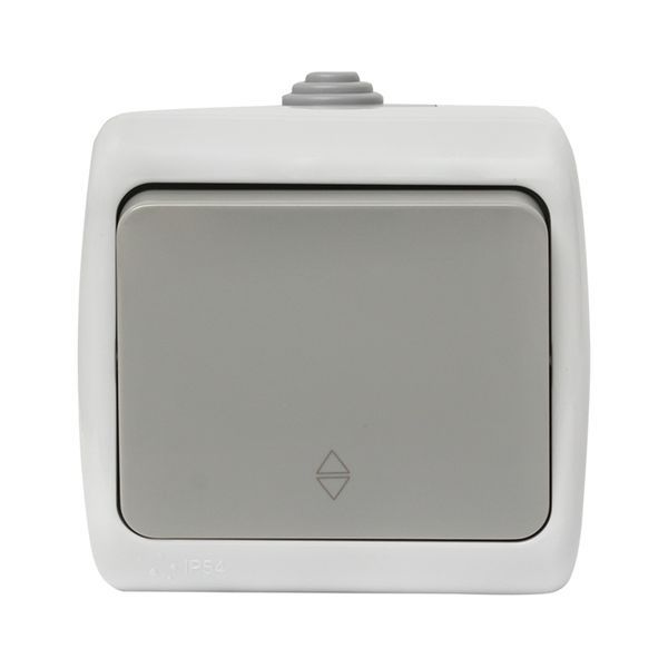 Переключатель проходной 1-кл. ОП Мурманск 10А IP54 сер. EKF EFV10-025-30-54