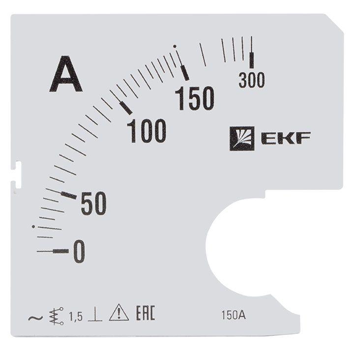 Шкала сменная для A961 150/5А-1.5 PROxima EKF s-a961-150