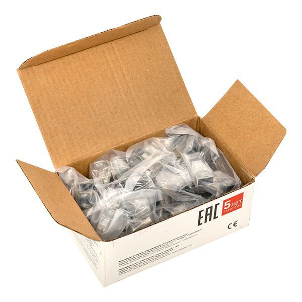 Клемма СМК-102 2 отверстия 1.0-2.5кв.мм (уп.100шт) PROxima EKF plc-smk-102