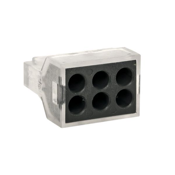 Клемма СМК-106 6 отверстий 1.0-2.5кв.мм (уп.50шт) PROxima EKF plc-smk-106