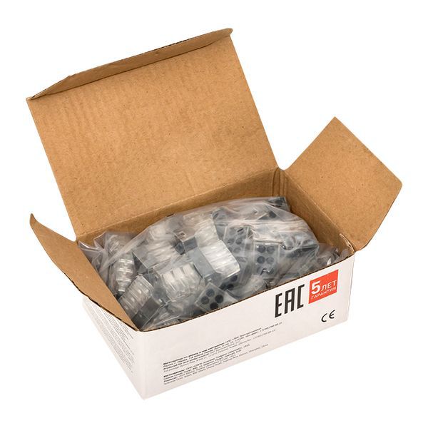 Клемма СМК-106 6 отверстий 1.0-2.5кв.мм (уп.50шт) PROxima EKF plc-smk-106