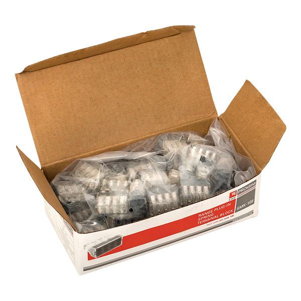 Клемма СМК-108 8 отверстий 1.0-2.5кв.мм (уп.50шт) EKF plc-smk-108