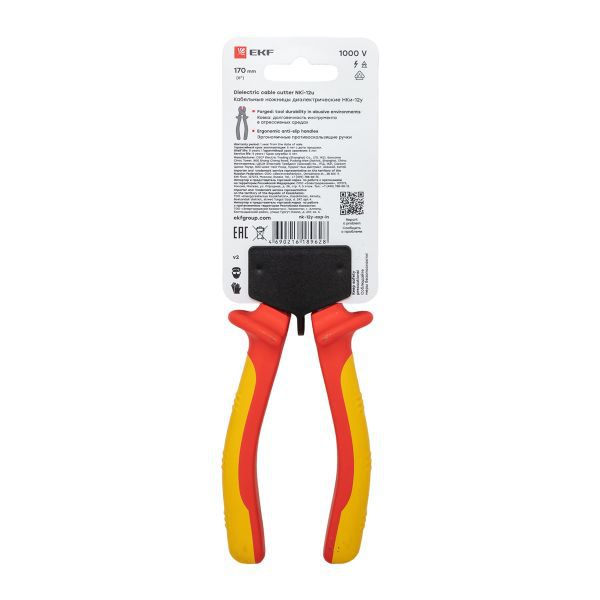 Ножницы кабельные НКи-12у Expert 1000В PROxima EKF nk-12y-exp-in