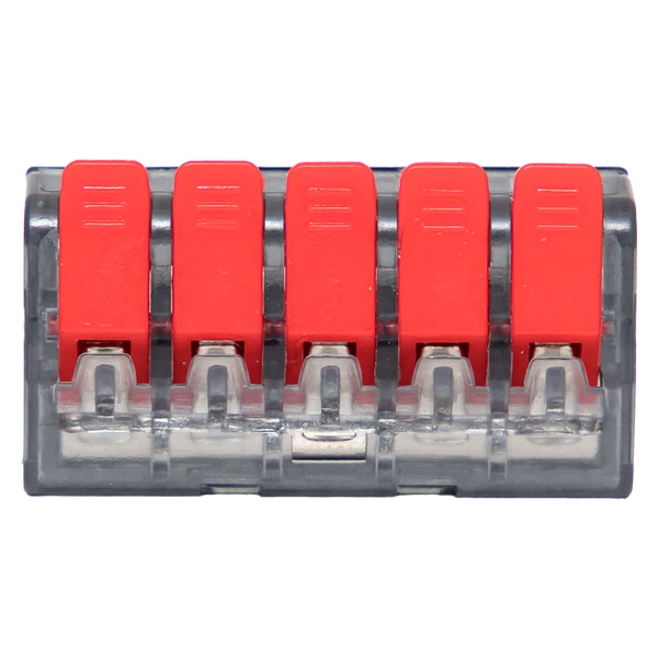 Клемма строительно-монтажная СМК 221-415 5-проводная 0.2-4.0кв.мм (уп.50шт) PROxima EKF plc-smk-221-415