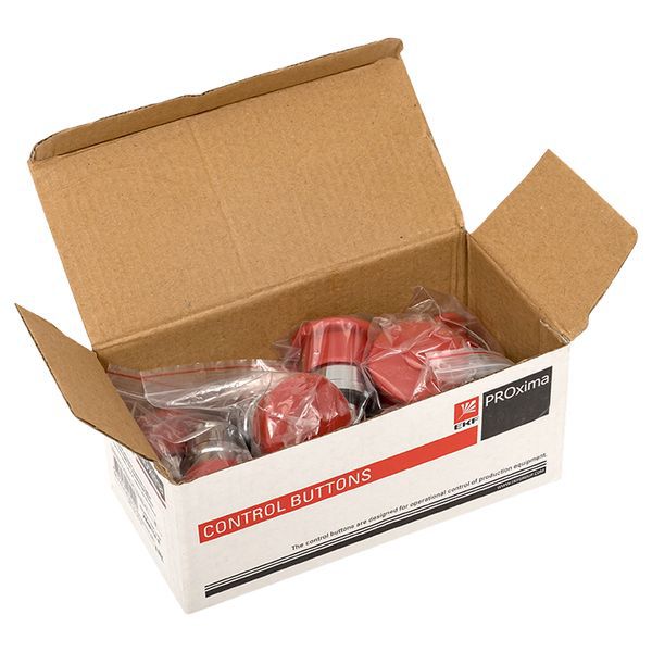 Механизм кнопки исполнительный XB4 "Грибок" красн. с фиксацией без подсветки PROxima EKF XB4BTCF-R