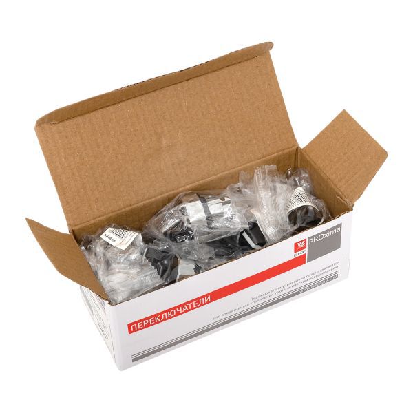 Механизм переключателя исполнительный ХB4 на 3 положения с фиксацией без подсветки с длинной ручкой PROxima EKF XB4BJ3F