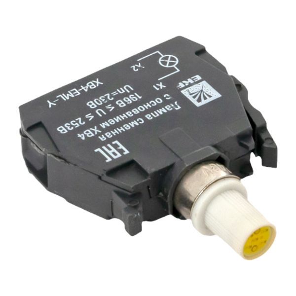 Лампа сменная с основанием XB4 желт. 230В PROxima EKF XB4-EML-Y