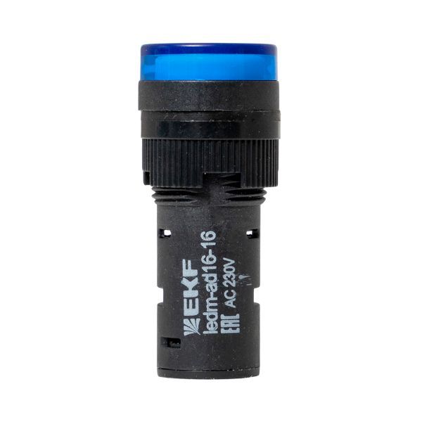 Матрица светодиодная AD16-16HS 230В AC (16мм) син. PROxima EKF ledm-ad16-16-b