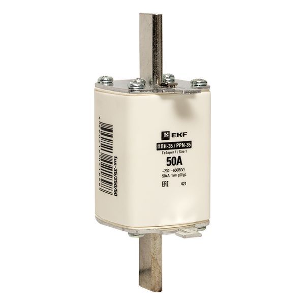 Вставка плавкая ППН-35 250/50А габарит 1 EKF fus-35/250/50