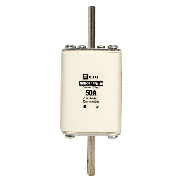 Вставка плавкая ППН-35 250/50А габарит 1 EKF fus-35/250/50