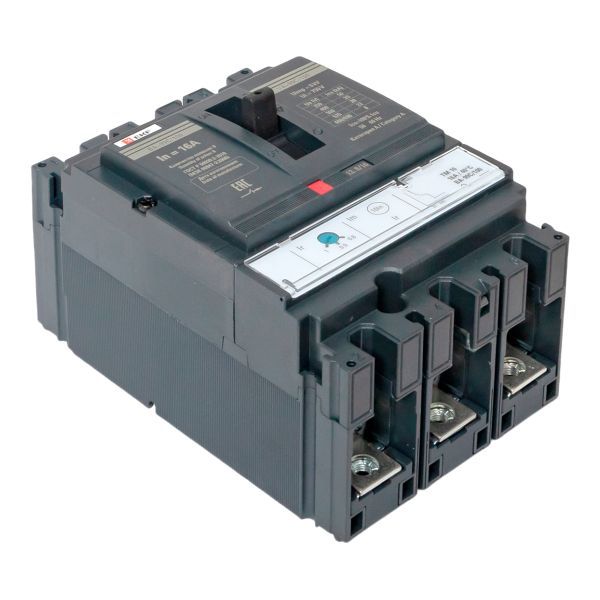 Выключатель автоматический 3п 100/16А 36кА ВА-99C Compact NS PROxima EKF mccb99C-100-16