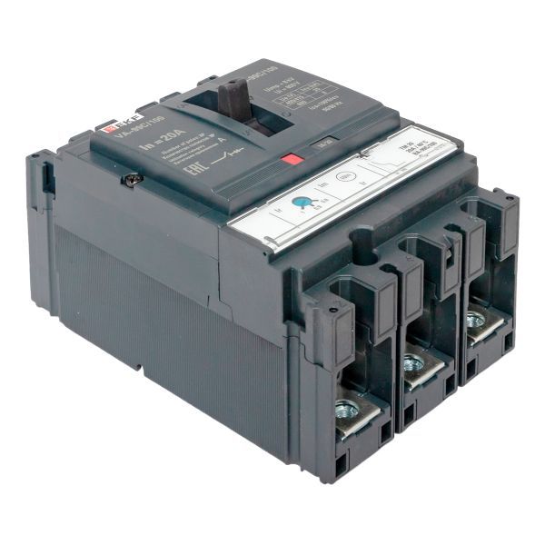 Выключатель автоматический 3п 100/20А 36кА ВА-99C Compact NS PROxima EKF mccb99C-100-20