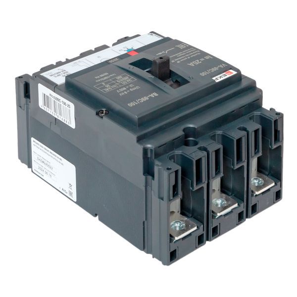 Выключатель автоматический 3п 100/25А 36кА ВА-99C Compact NS PROxima EKF mccb99C-100-25