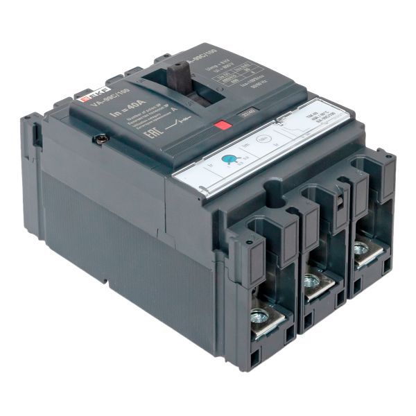 Выключатель автоматический 3п 100/40А 36кА ВА-99C Compact NS PROxima EKF mccb99C-100-40