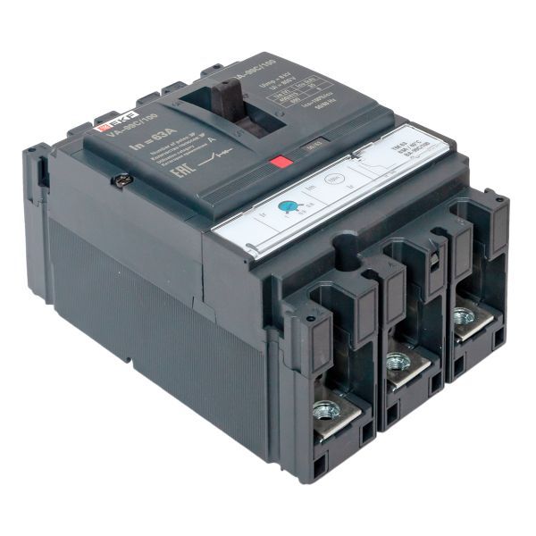 Выключатель автоматический 3п 100/63А 36кА ВА-99C Compact NS PROxima EKF mccb99C-100-63