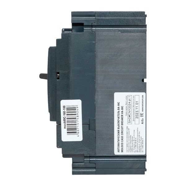 Выключатель автоматический 3п 160/100А 36кА ВА-99C Compact NS PROxima EKF mccb99C-160-100