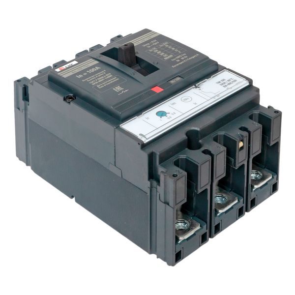 Выключатель автоматический 3п 160/100А 36кА ВА-99C Compact NS PROxima EKF mccb99C-160-100