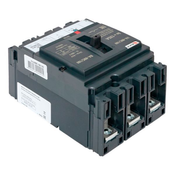Выключатель автоматический 3п 160/125А 36кА ВА-99C Compact NS PROxima EKF mccb99C-160-125