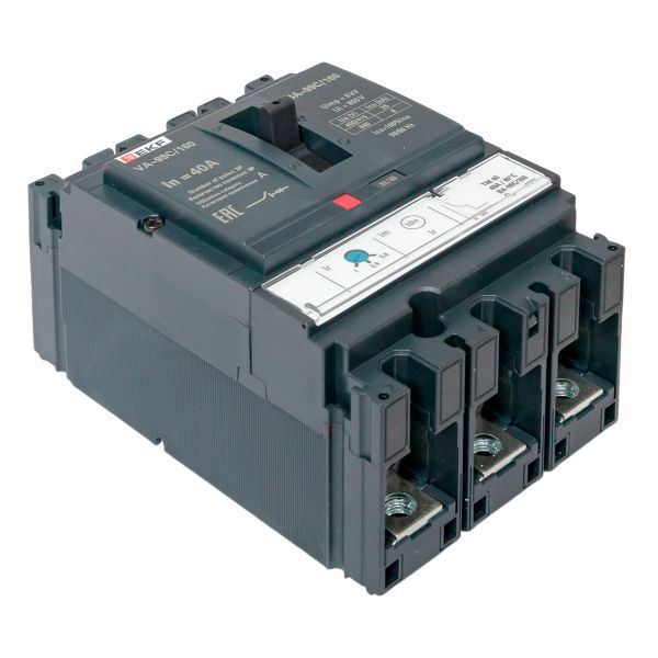 Выключатель автоматический 3п 160/40А 36кА ВА-99C Compact NS PROxima EKF mccb99C-160-40