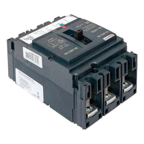 Выключатель автоматический 3п 160/40А 36кА ВА-99C Compact NS PROxima EKF mccb99C-160-40