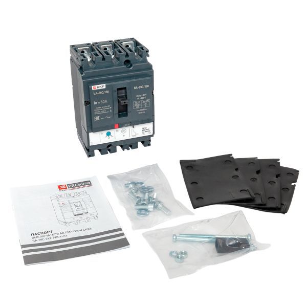 Выключатель автоматический 3п 160/50А 36кА ВА-99C Compact NS PROxima EKF mccb99C-160-50